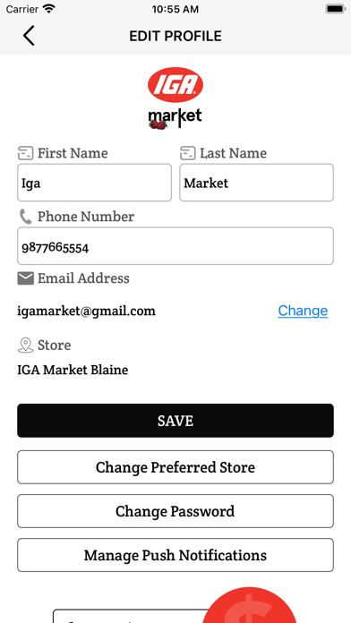 IGA Markets Screenshot