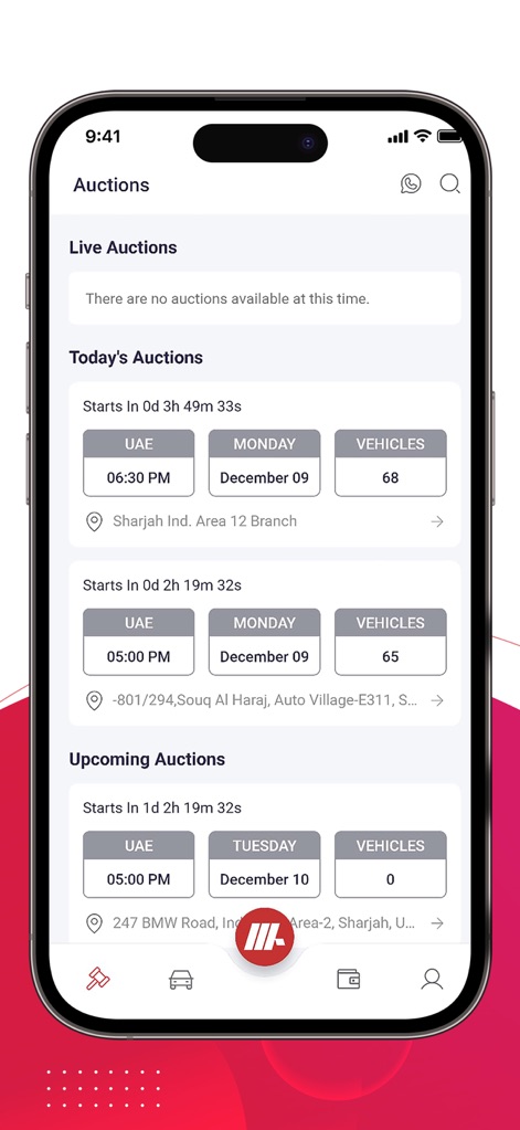 Marhaba Auction - Business App | MWM