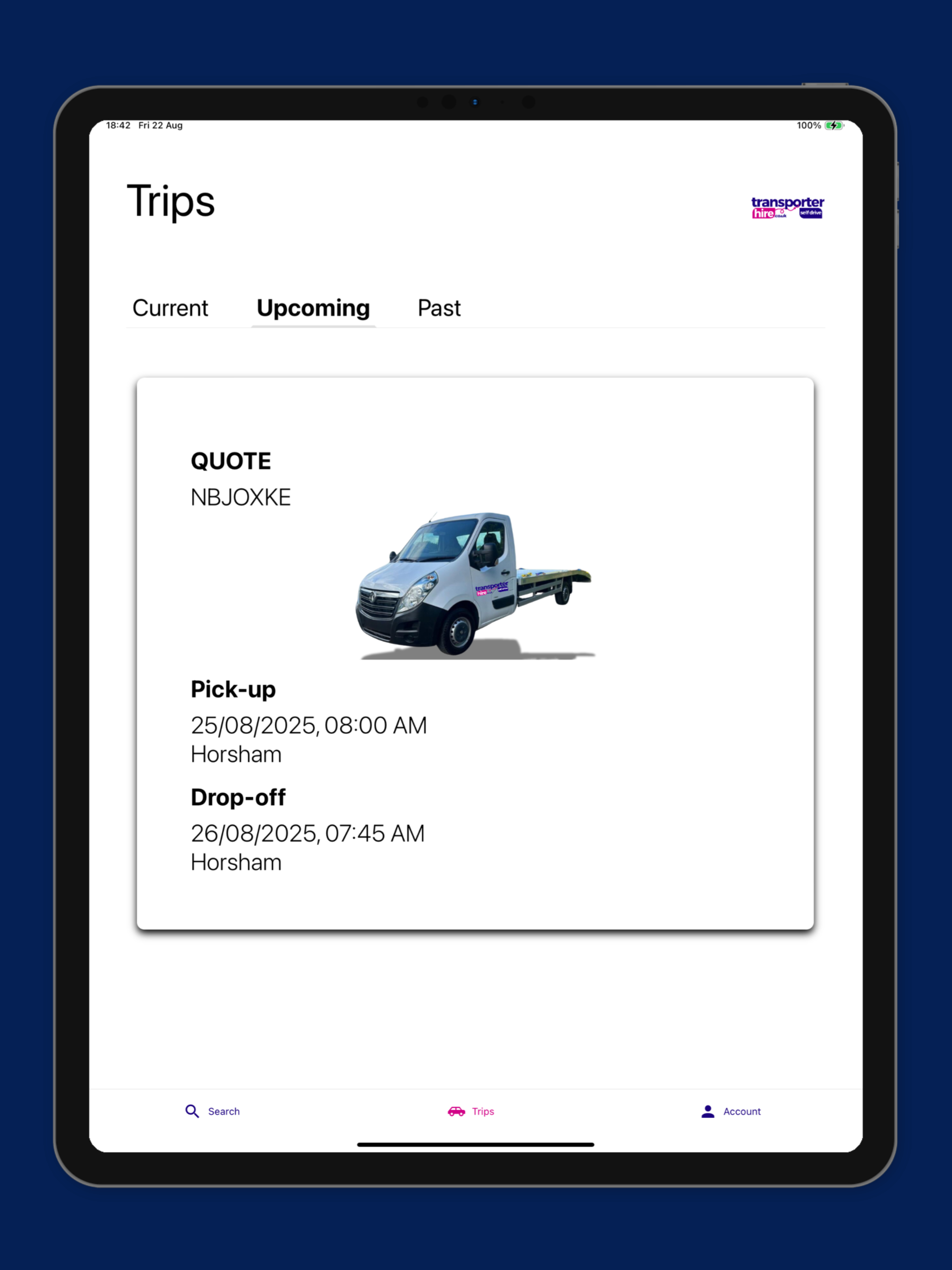 Transporter Hire screenshot 20
