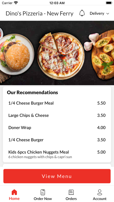 Dino's Pizzeria Screenshot
