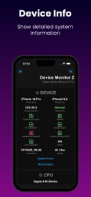 Device Monitor Z: CPU x RAM OS screenshot