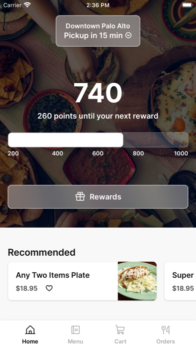 Sancho's Taqueria iPhone screenshot 1 - Food & Drink app