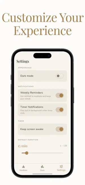 Stillness - Meditation Timer screenshot 4