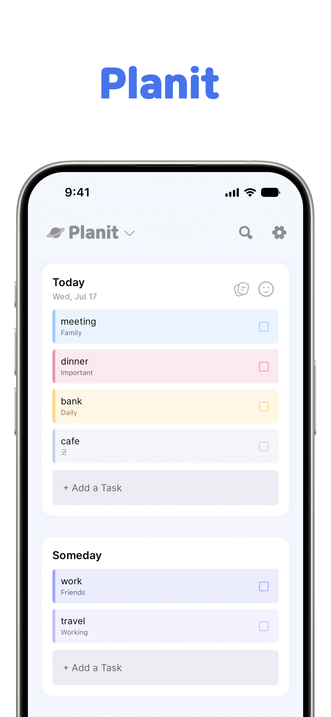 Planit - To-Do List & Calendar