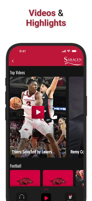 Arkansas Razorbacks screenshot 5