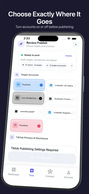 Post4Me: Social Post Planner screenshot 4