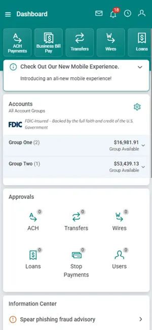 CFB Treasury Services screenshot 1