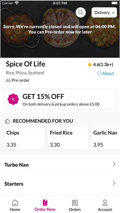 Spice Of Life East Kilbride. Screenshot