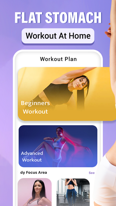 Flat Stomach Workout - 30 Days Screenshot