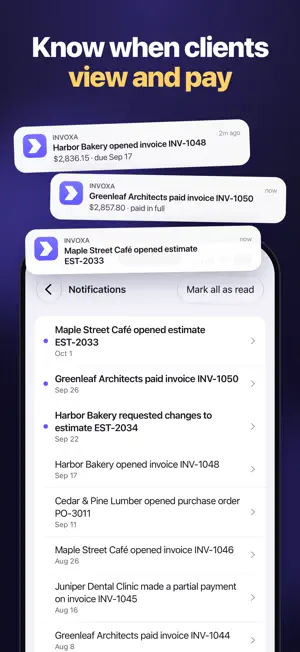 Invoice Maker Invoxa screenshot 2