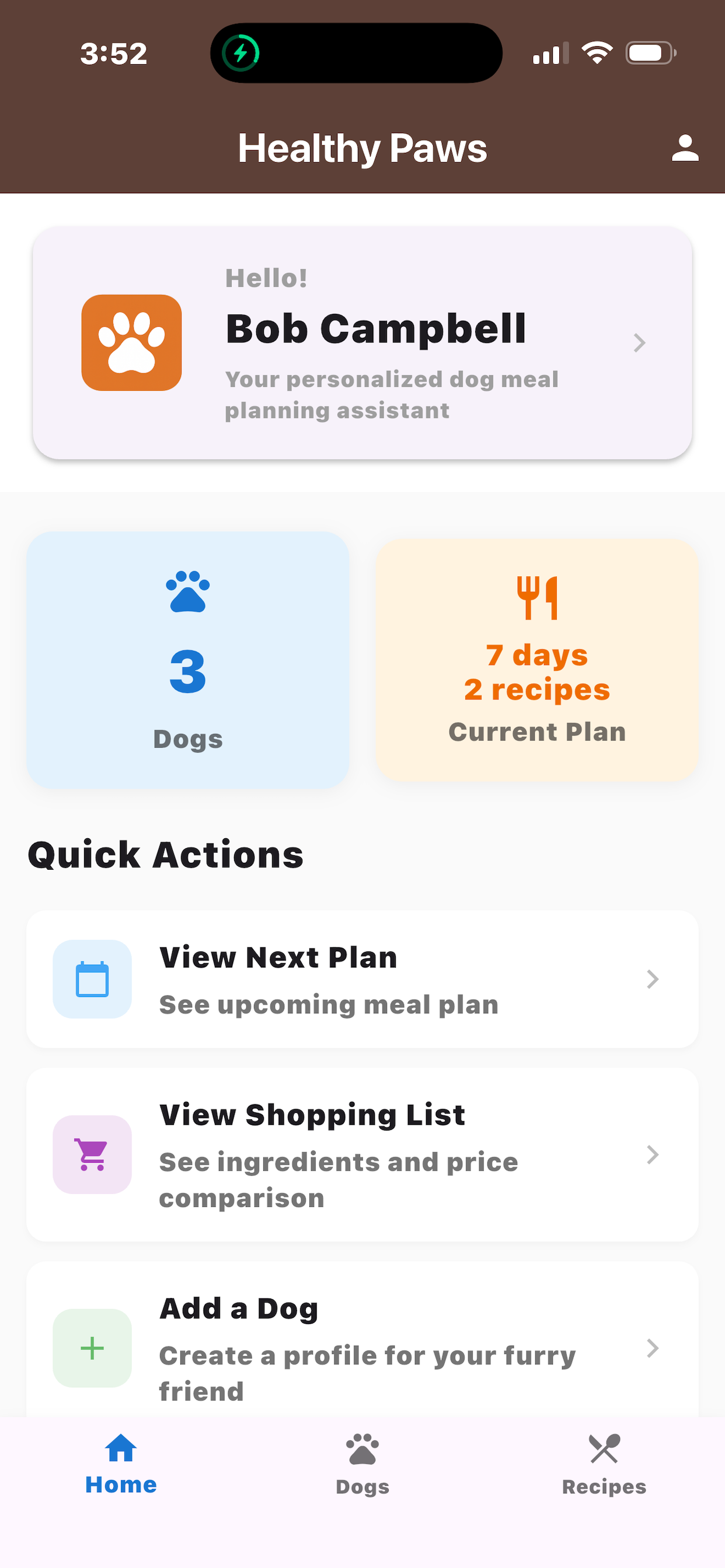 Healthy Paws Home Kitchen