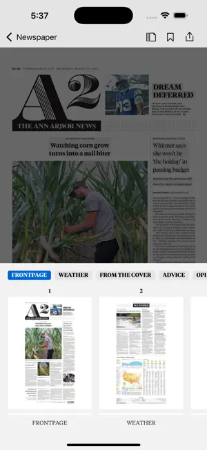 The Ann Arbor News screenshot 4