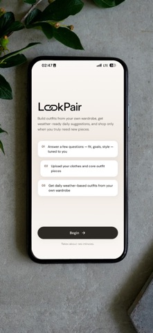 LookPair iPhone screenshot
