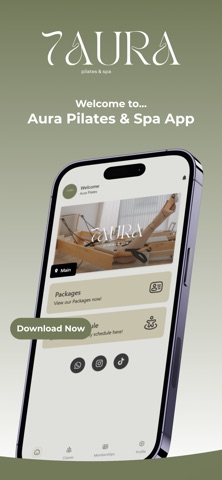 Aura Pilates & Spa screenshot
