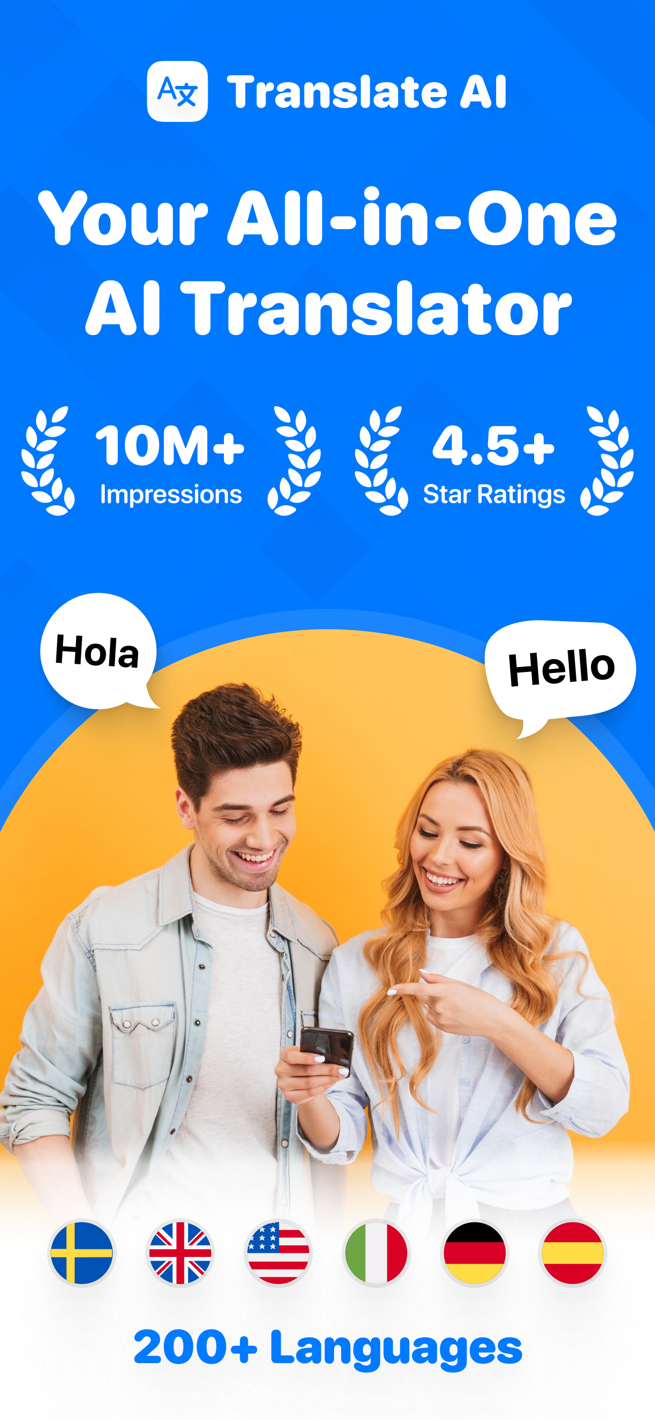 Translate AI -Voice Translator