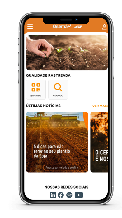 Sementes Oilema Novo Campo Screenshot