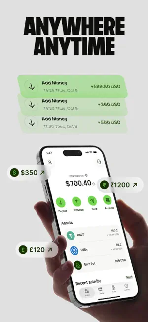 Rise: Digital Dollar Wallet screenshot 4