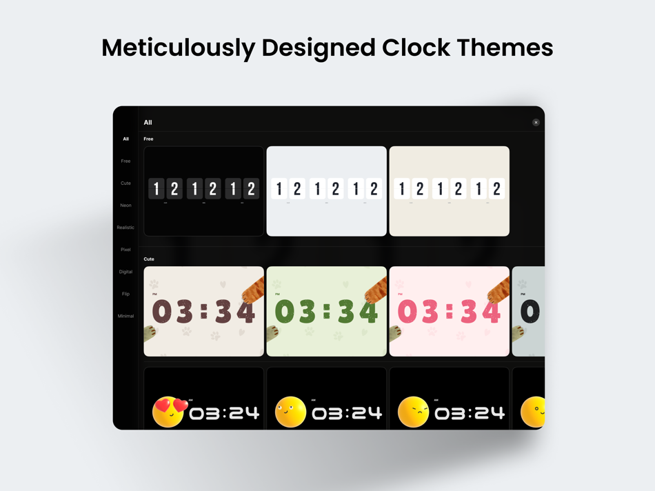 #2. Air Clock - Flip Clock Widget (macOS) di: 志远 冯