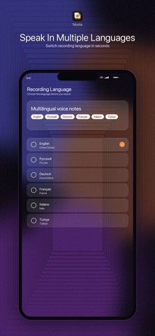 Noota Voice Notes screenshot