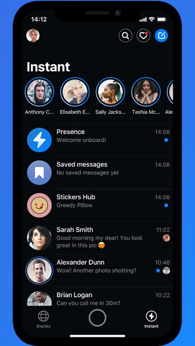 Presence Messenger Screenshot