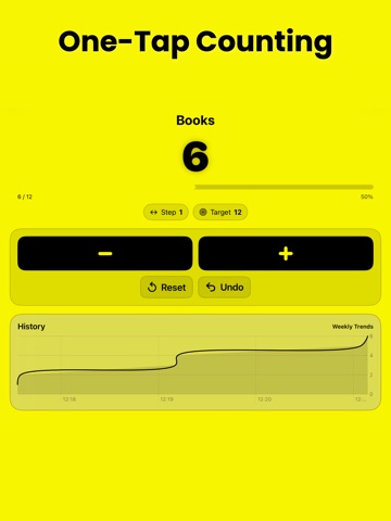 Counter Pro – Tally Tracker iPad screenshot