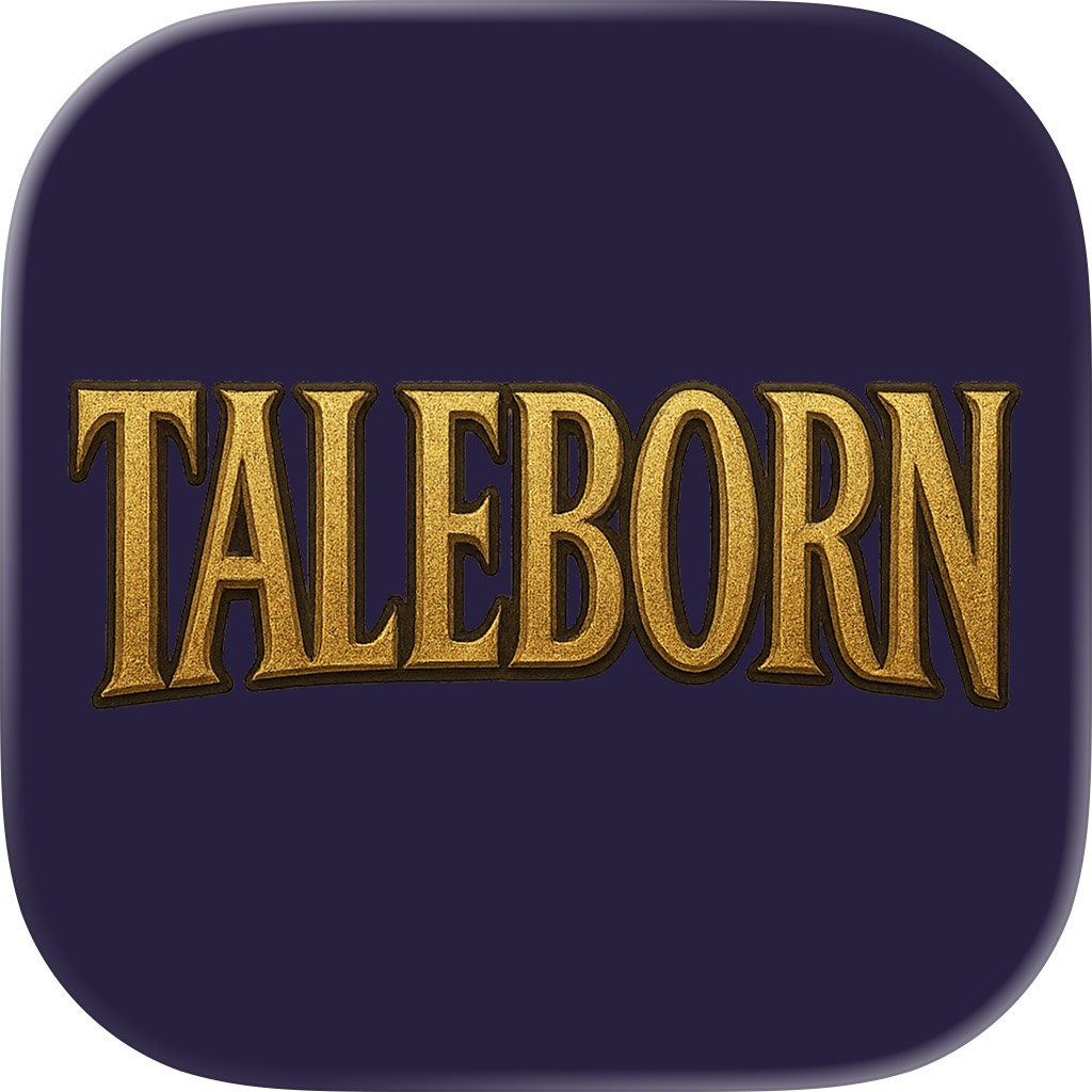 Apple App Store cover for Taleborn: AI Hero Story RPG