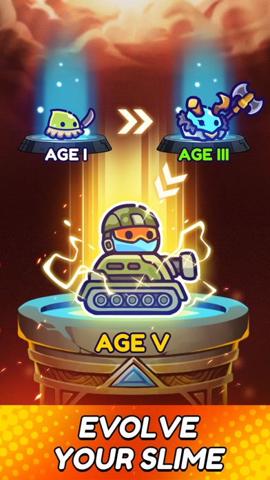 Slime Warrior: Age of War Screenshot
