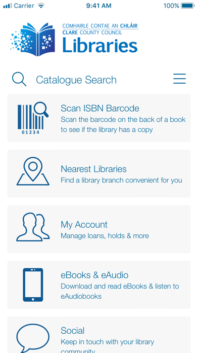 Screenshot #1 pour Clare County Library