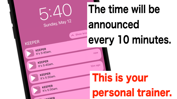 KEEPER - Time management tool