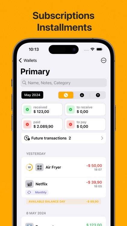 Quartzo - Spending Tracker screenshot-3