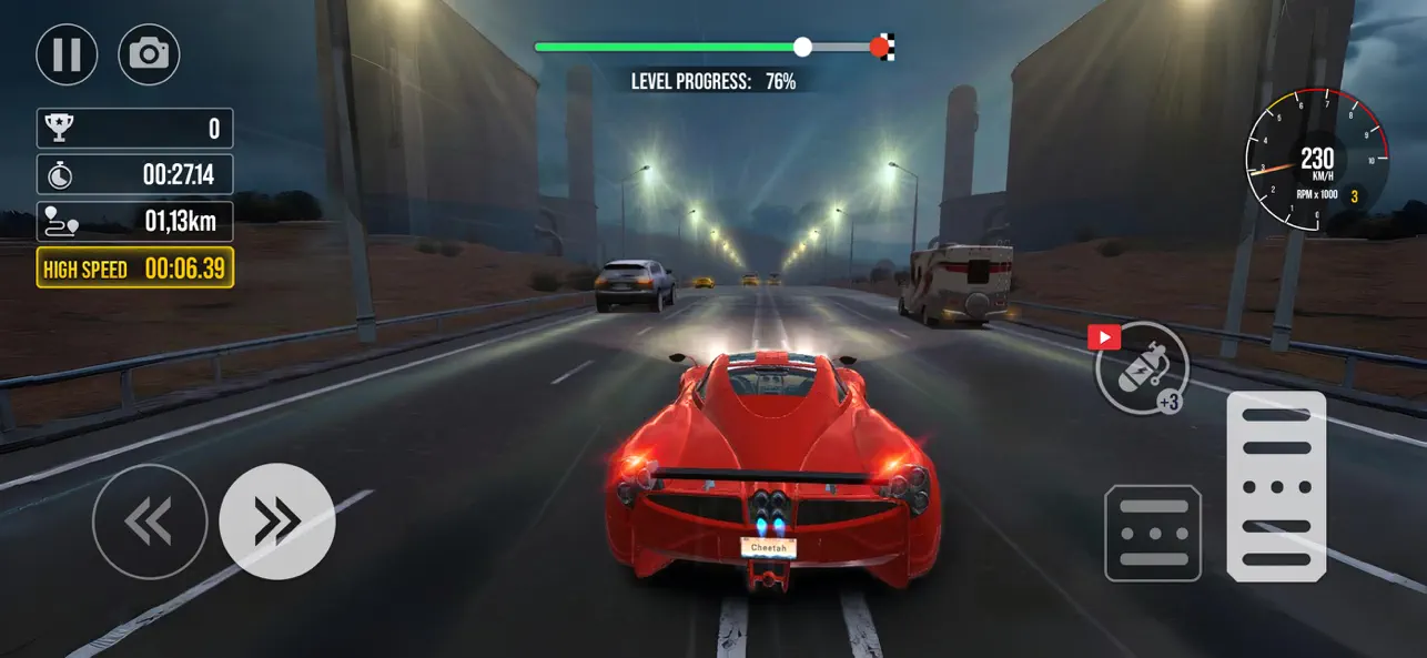 Screenshot #2 pour Real City Racer: Traffic Car