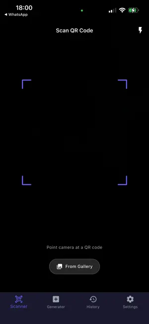 QRio - QR Code Scanner screenshot 2