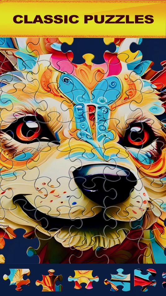 #1. Jigsaw HD Puzzles (iOS) Podle: Daksha Patidar