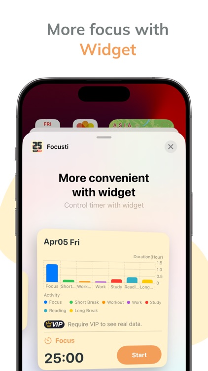 Focusti : pomodoro timer screenshot-3