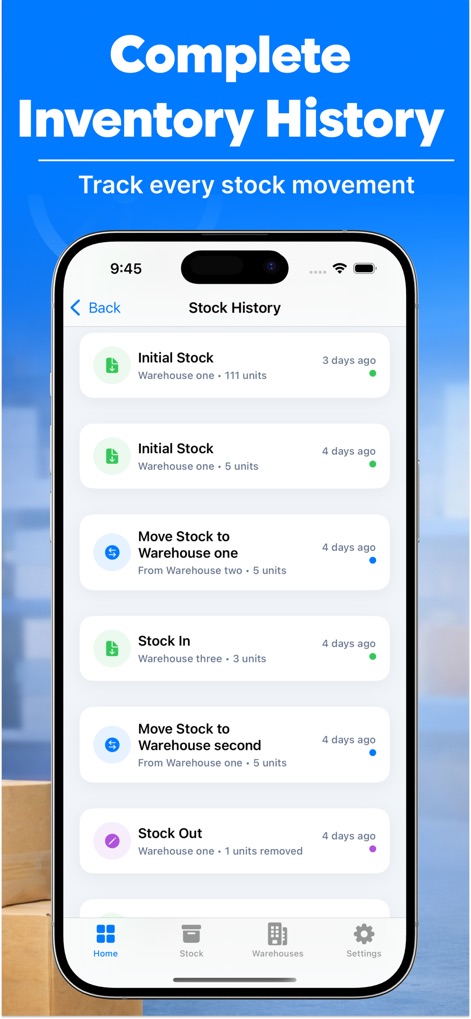 Inventory Tracker - Stock - Business App | MWM