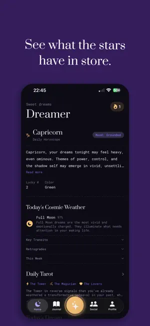 Sueño: Astrology Dream Journal screenshot 1