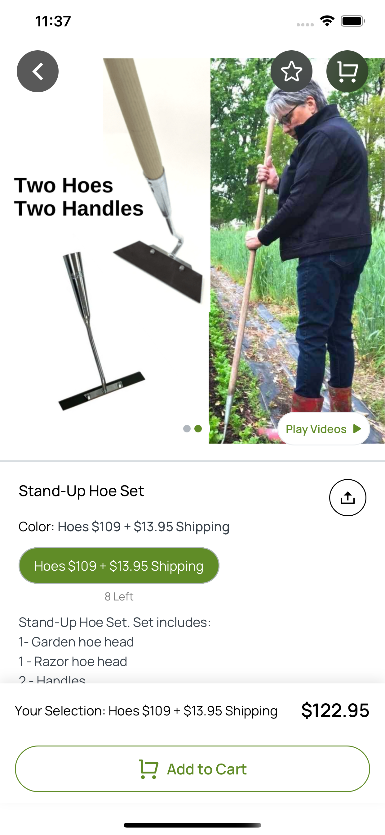 Gardener's Workshop Live Shop