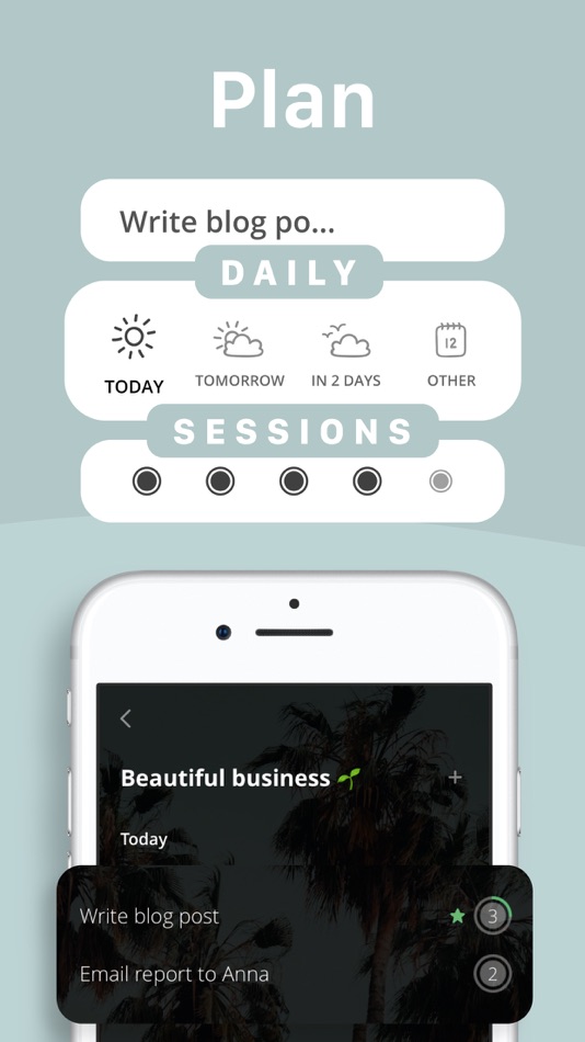 #5. Pomodoro & Focus Timer - DEEP (iOS) 由: Beaucode Ventures UG (haftungsbeschränkt)