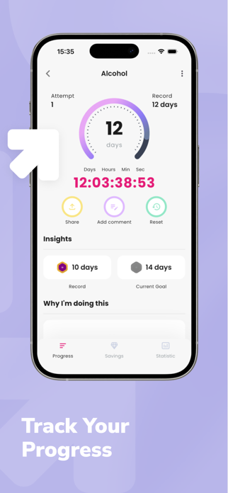 Quit Tracker - Pledge Screenshot 4 of 8