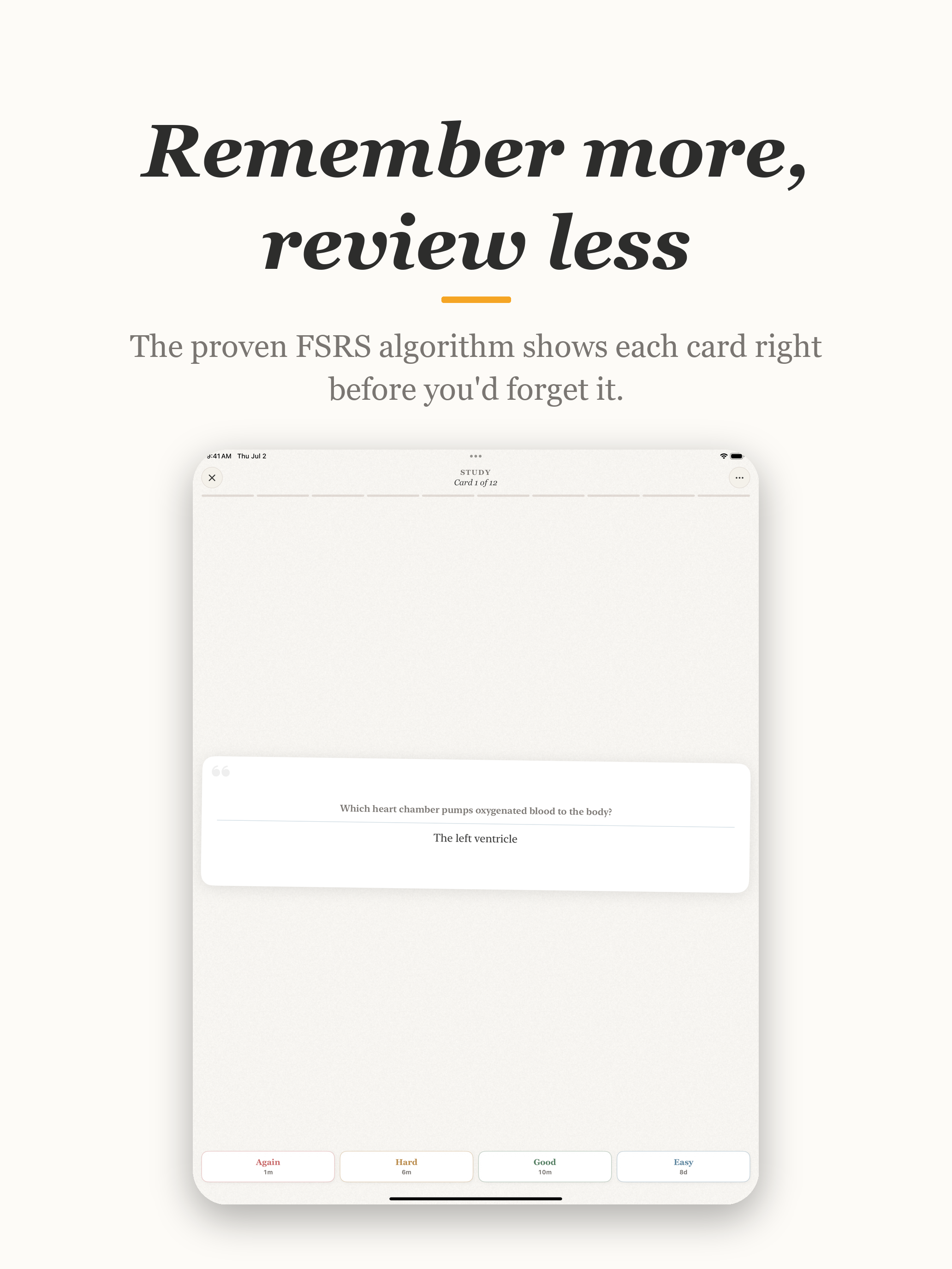 Repeto: Spaced Repetition screenshot 11