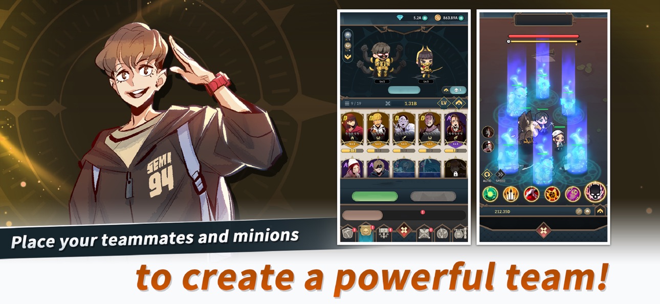 The Lone Necromancer: Idle RPG iOS Mod IPA screenshot 3 - iOS game interface