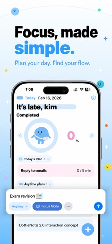 DottieNote: Focus & Tasks Screenshot 2 of 7