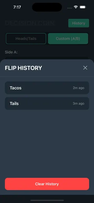 Decision Coin: Flip & Decide screenshot 3