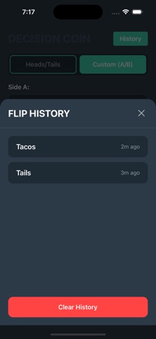 Decision Coin: Flip & Decide screenshot