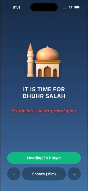 SalahLock App screenshot 2
