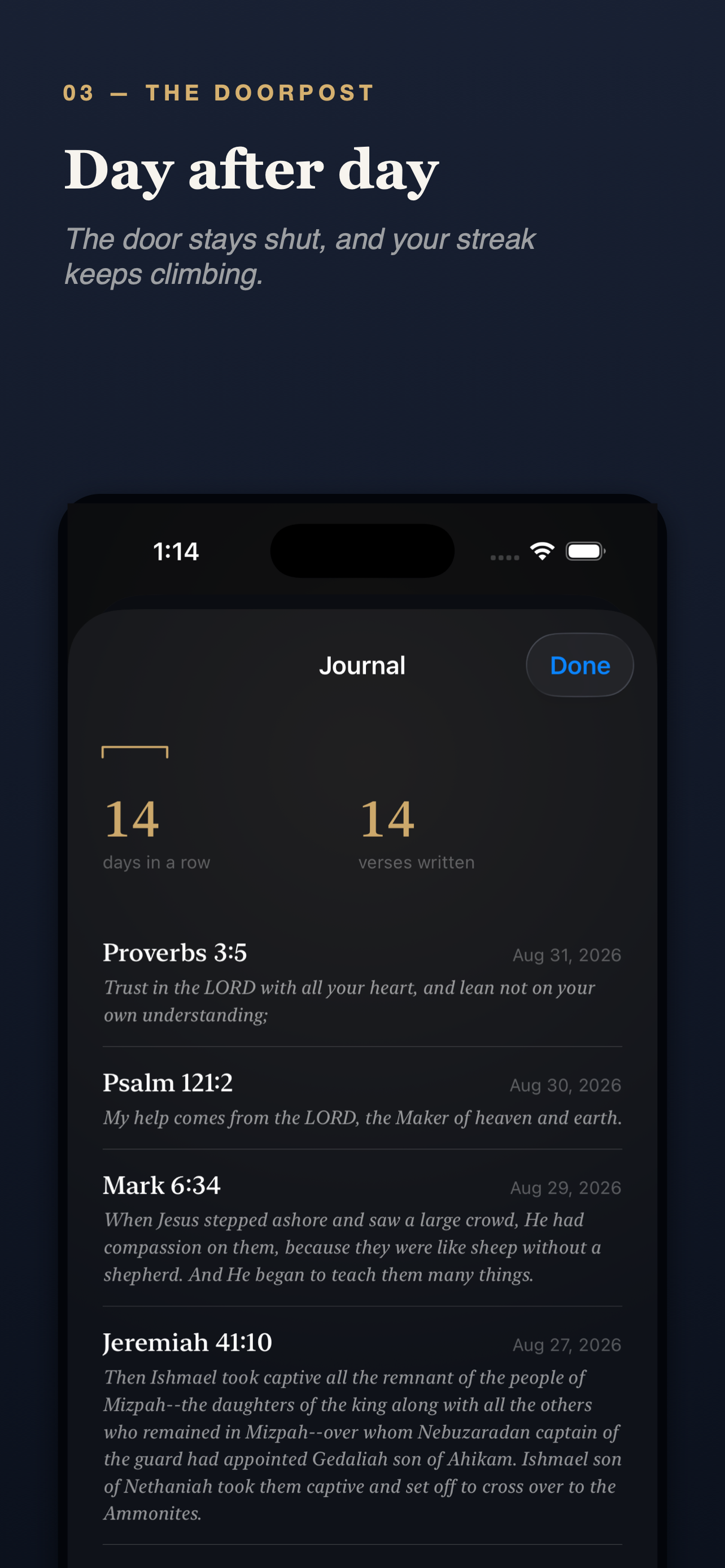 Doorpost: Bible App Blocker screenshot 3