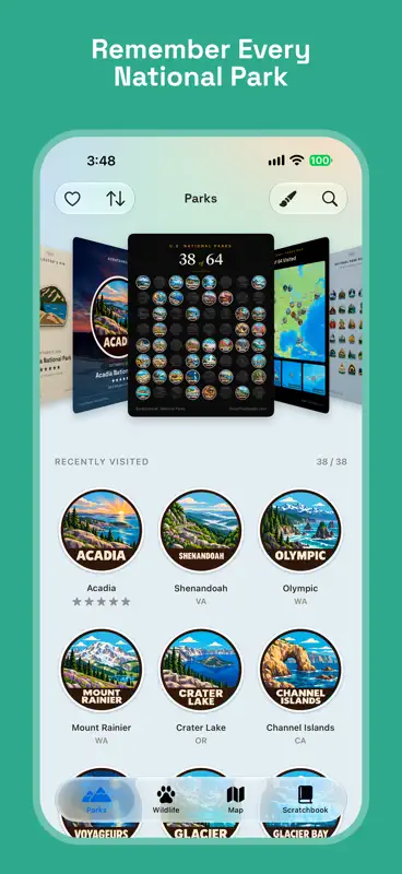 Scratchbook: National Parks screenshot 3 of 10