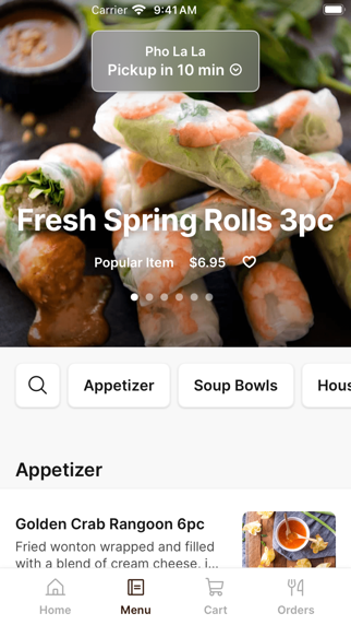 Pho La La iPhone screenshot 2 - Food & Drink app