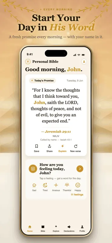 Personal Bible screenshot 2 of 5
