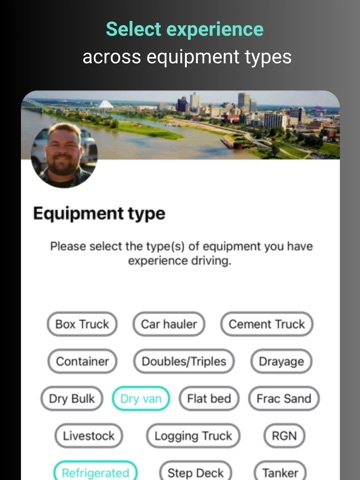 TruckerFy iPad screenshot